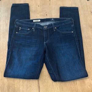 AG Denim The Legging Super Skinny Jean Dark Blue